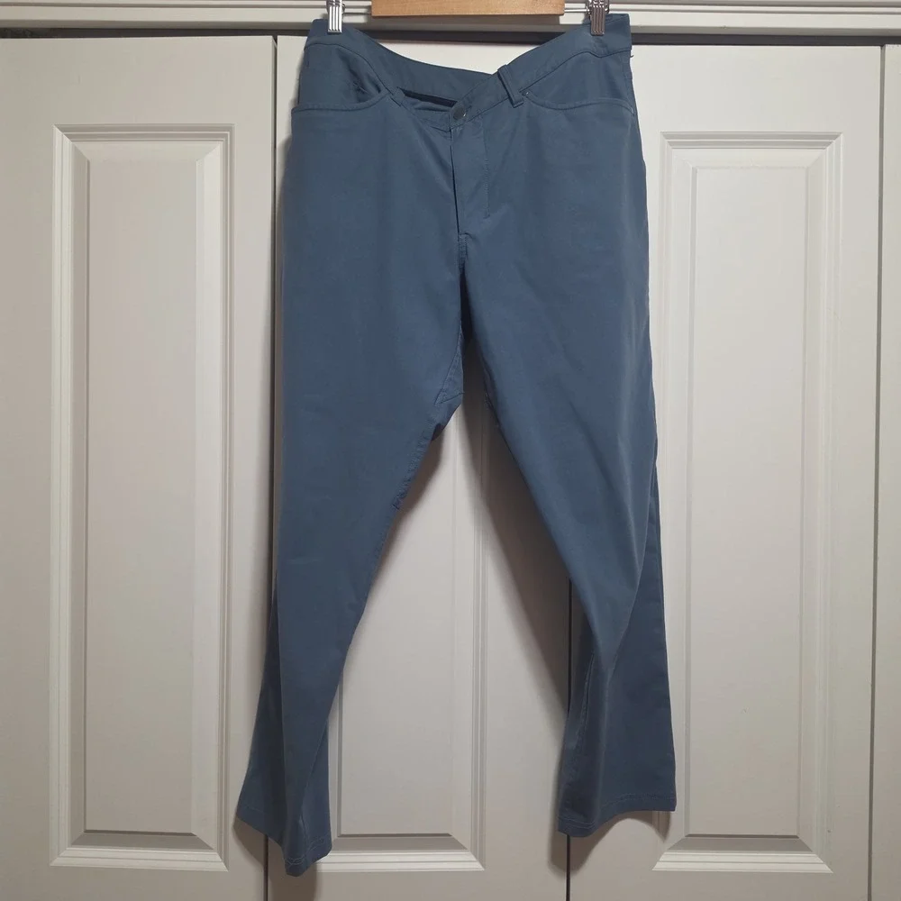 Lululemon ABC Pant Men's 36x29 Blue Warpstreme Stretch Casual Golf Pants
